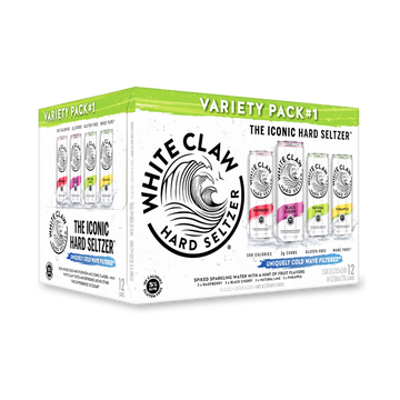 White Claw Hard Seltzer Variety Pack #1 - ForWhiskeyLovers.com