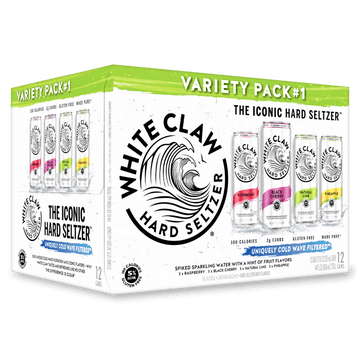 White Claw Hard Seltzer Variety Pack #1 - ForWhiskeyLovers.com