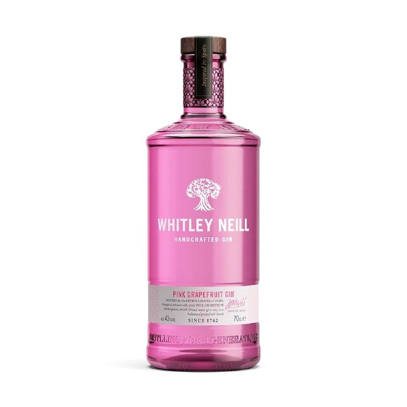 Whitley Neill Pink Grapefruit Gin - ForWhiskeyLovers.com