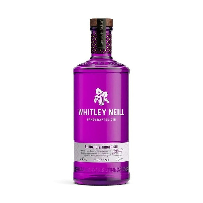 Whitley Neill Rhubarb & Ginger Gin - ForWhiskeyLovers.com