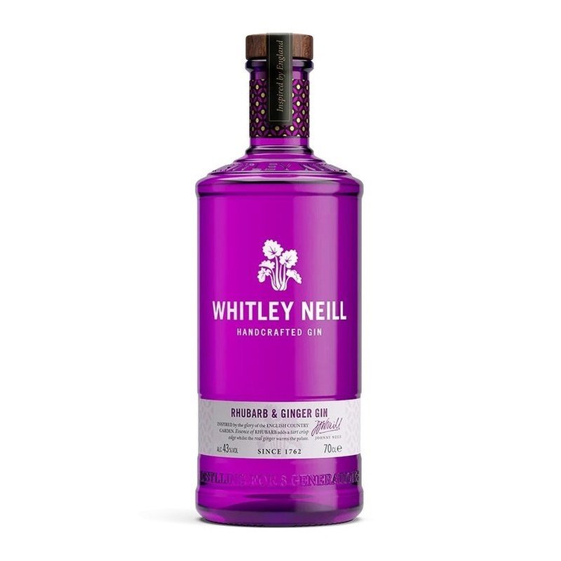 Whitley Neill Rhubarb & Ginger Gin - ForWhiskeyLovers.com