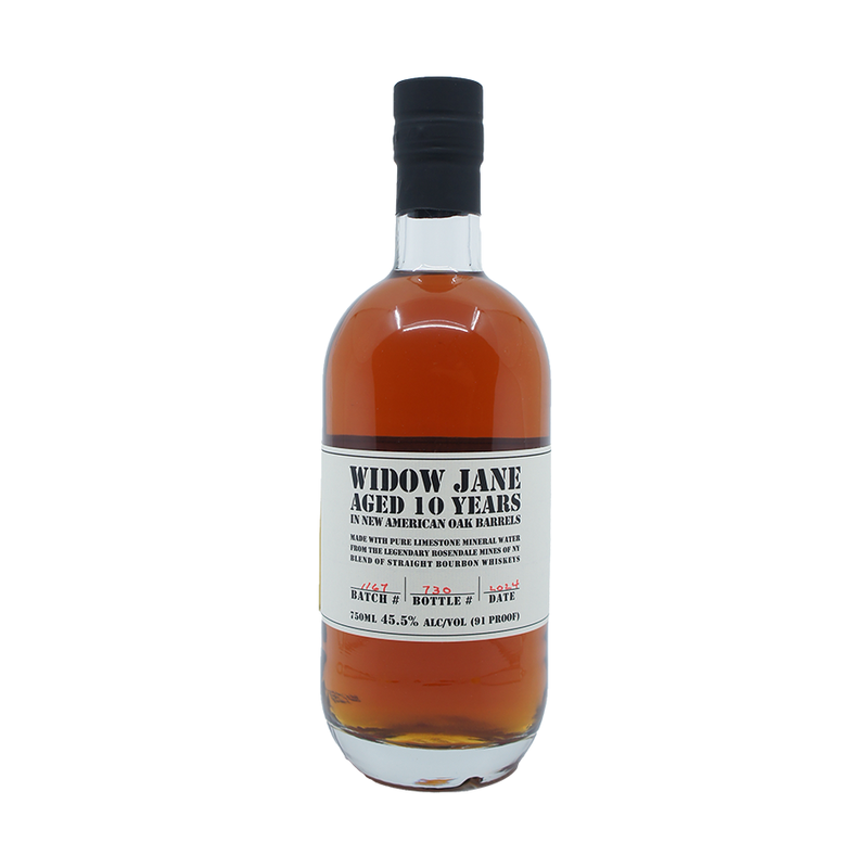 Widow Jane Aged 10 Year Old Blend Straight Bourbon Whiskey - ForWhiskeyLovers.com