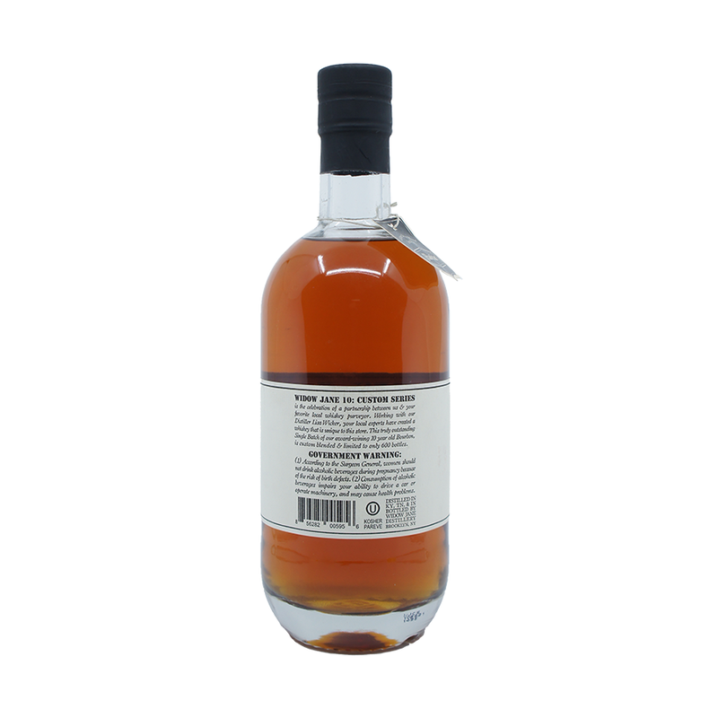Widow Jane Aged 10 Year Old Blend Straight Bourbon Whiskey - ForWhiskeyLovers.com