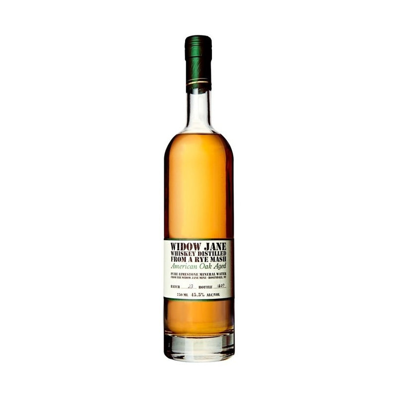 Widow Jane Distilled From a Rye Mash - American Oak Aged Whiskey - ForWhiskeyLovers.com