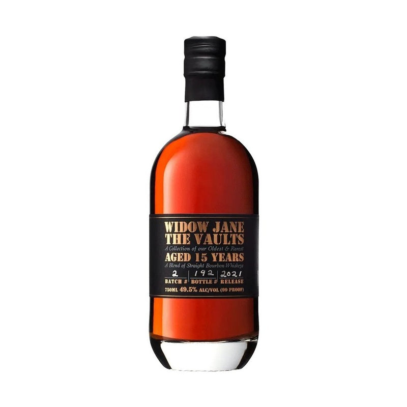 Widow Jane 'The Vaults' 15 Year Old Straight Bourbon Whiskey 2023 Release - ForWhiskeyLovers.com