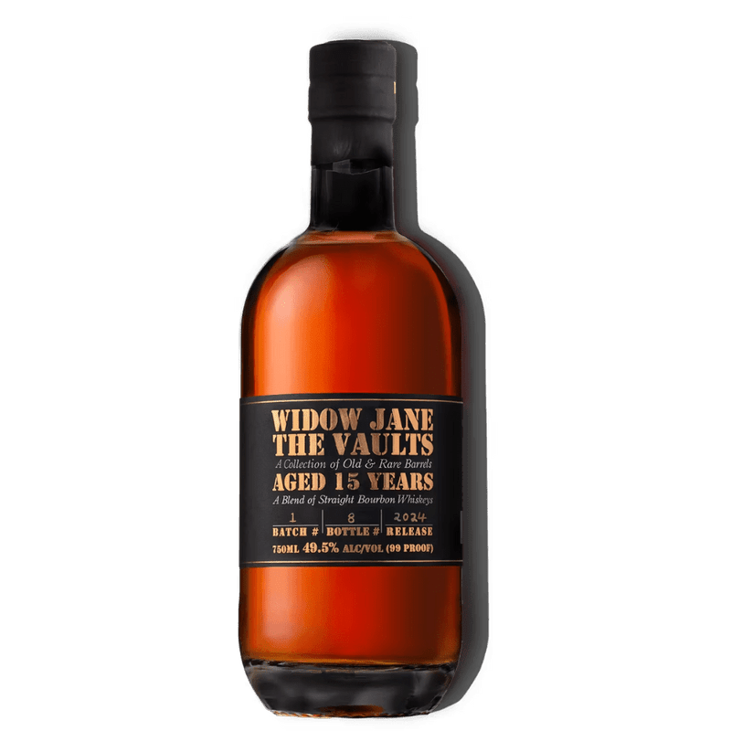 Widow Jane 'The Vaults' 15 Year Old Straight Bourbon Whiskey 2024 Release - ForWhiskeyLovers.com