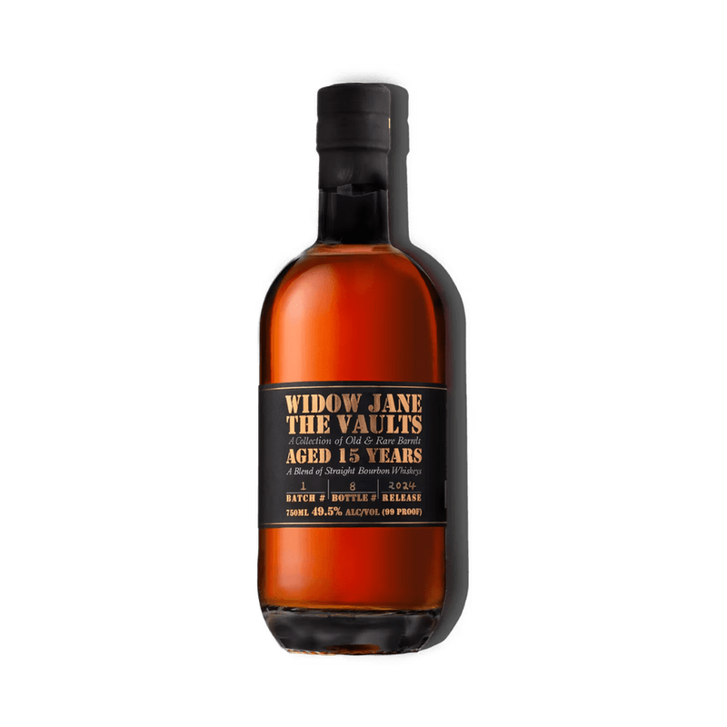Widow Jane 'The Vaults' 15 Year Old Straight Bourbon Whiskey 2024 Release - ForWhiskeyLovers.com
