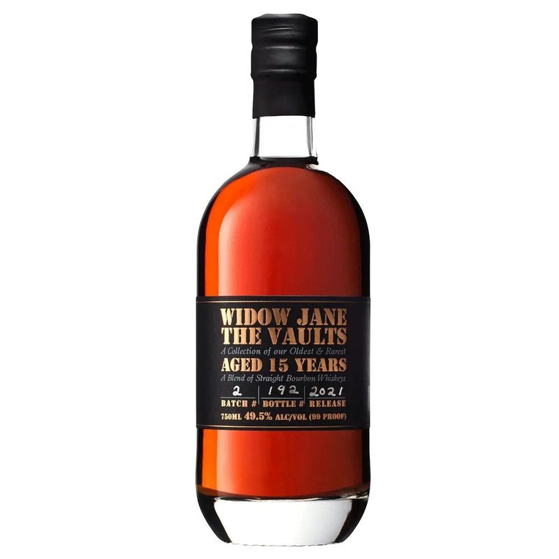 Widow Jane 'The Vaults' 15 Year Old Straight Bourbon Whiskey - ForWhiskeyLovers.com