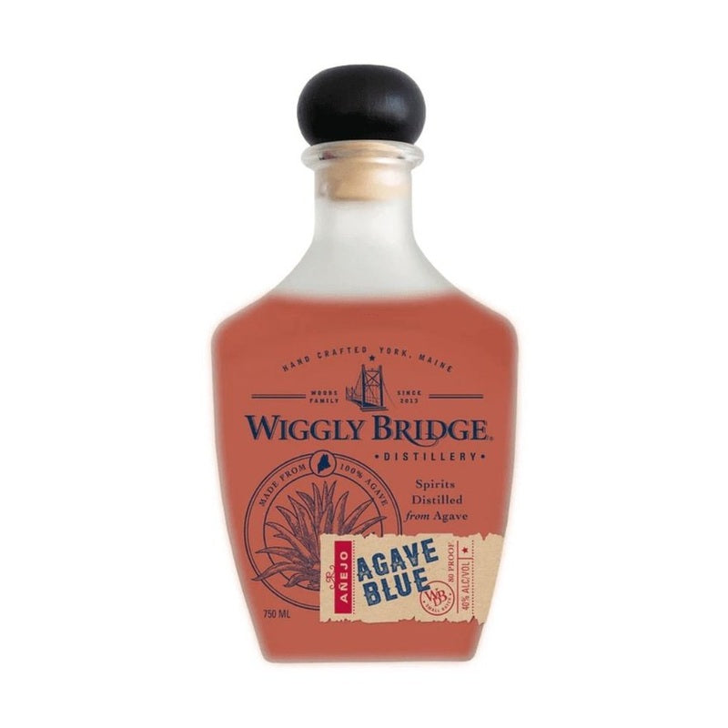 Wiggly Bridge Anejo Agave Blue 750mL - ForWhiskeyLovers.com