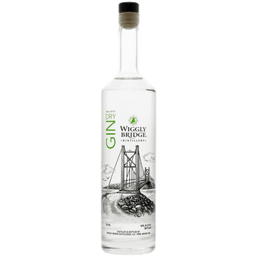 Wiggly Bridge Small Batch Dry Gin 750mL - ForWhiskeyLovers.com