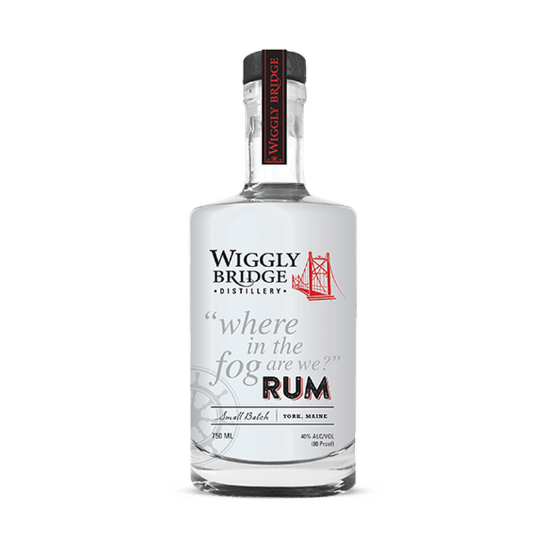 Wiggly Bridge White Rum 750mL - ForWhiskeyLovers.com
