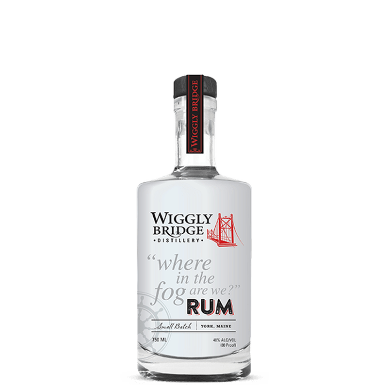 Wiggly Bridge White Rum 750mL - ForWhiskeyLovers.com