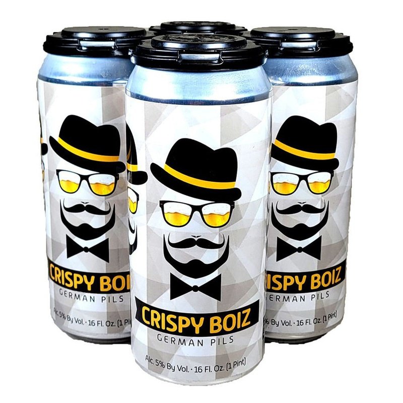 Wild Barrel Brewing 'Crispy Boiz' German Pilsner Beer 4-Pack - ForWhiskeyLovers.com