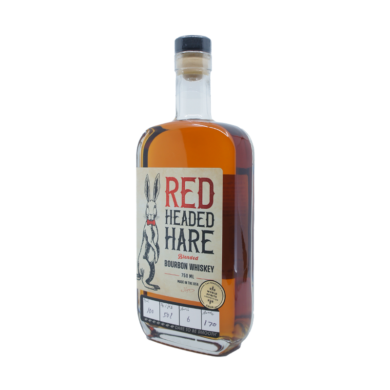 Wild Hare Distillery Red Headed Hare Bourbon 750mL - ForWhiskeyLovers.com
