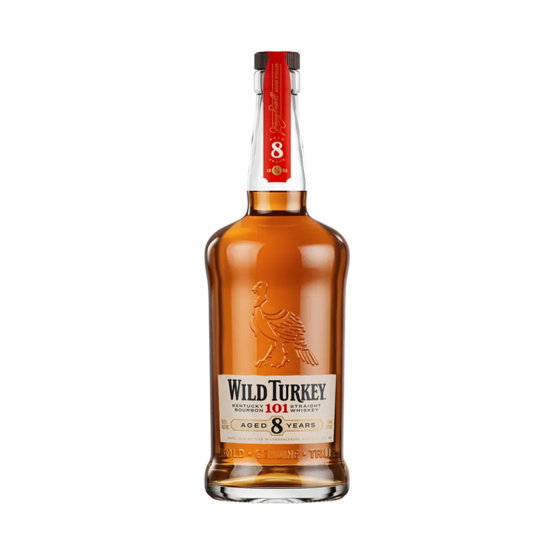 Wild Turkey 101 8 Year Old Kentucky Straight Bourbon - ForWhiskeyLovers.com