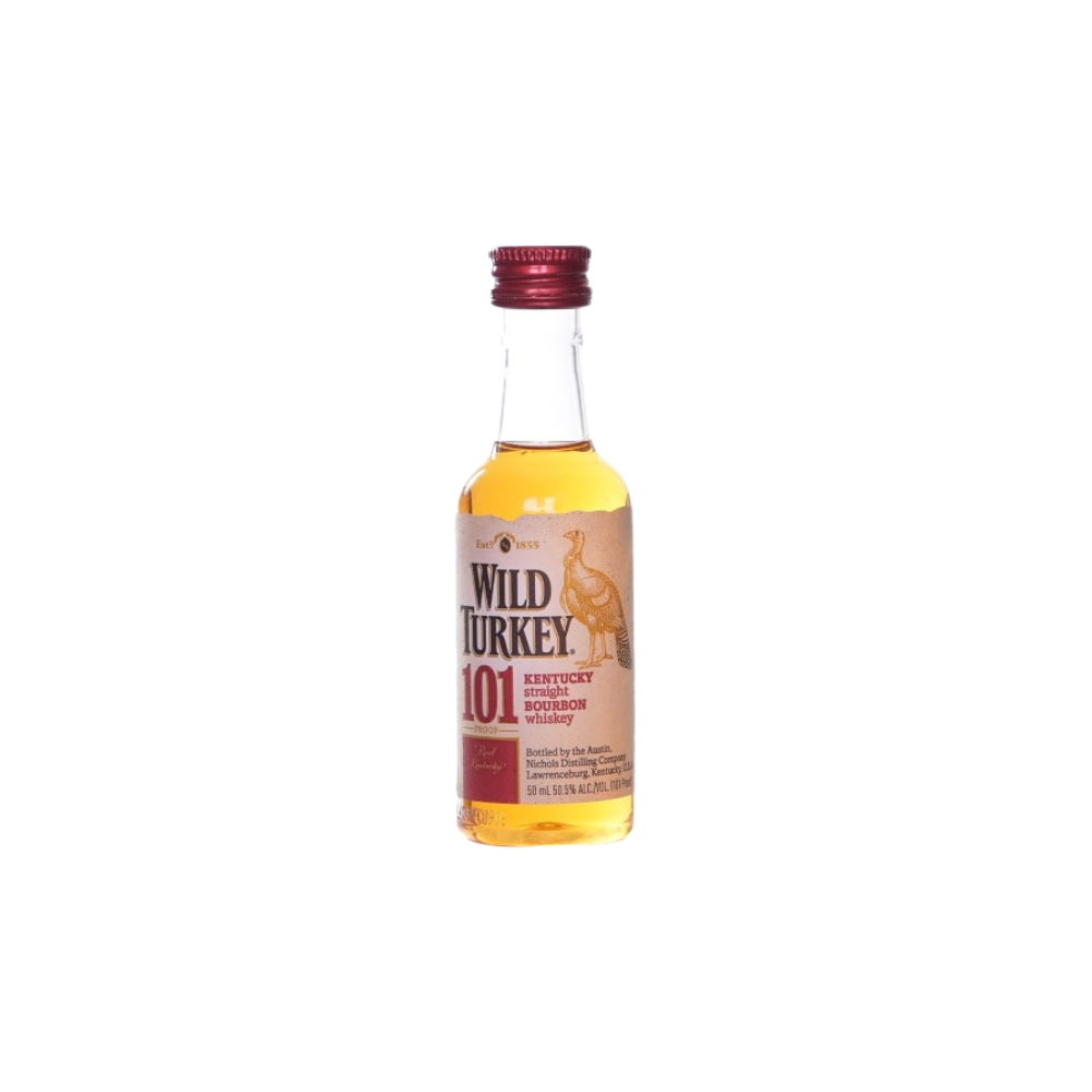 Wild Turkey 101 Kentucky Straight Bourbon 12 pack 50ml - ForWhiskeyLovers.com