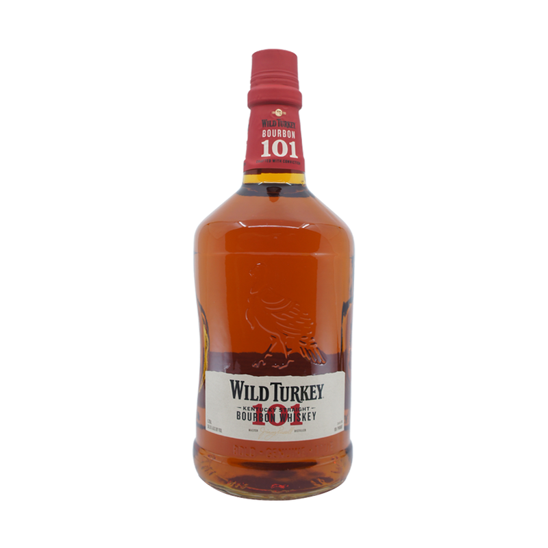 Wild Turkey 101 Kentucky Straight Bourbon Whiskey 1.75L - ForWhiskeyLovers.com