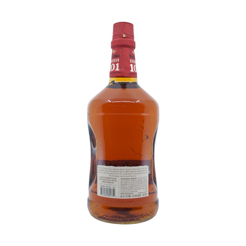 Wild Turkey 101 Kentucky Straight Bourbon Whiskey 1.75L - ForWhiskeyLovers.com