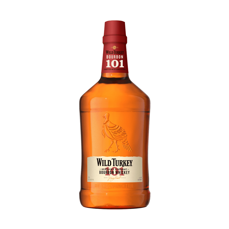 Wild Turkey 101 Kentucky Straight Bourbon Whiskey 1.75L - ForWhiskeyLovers.com