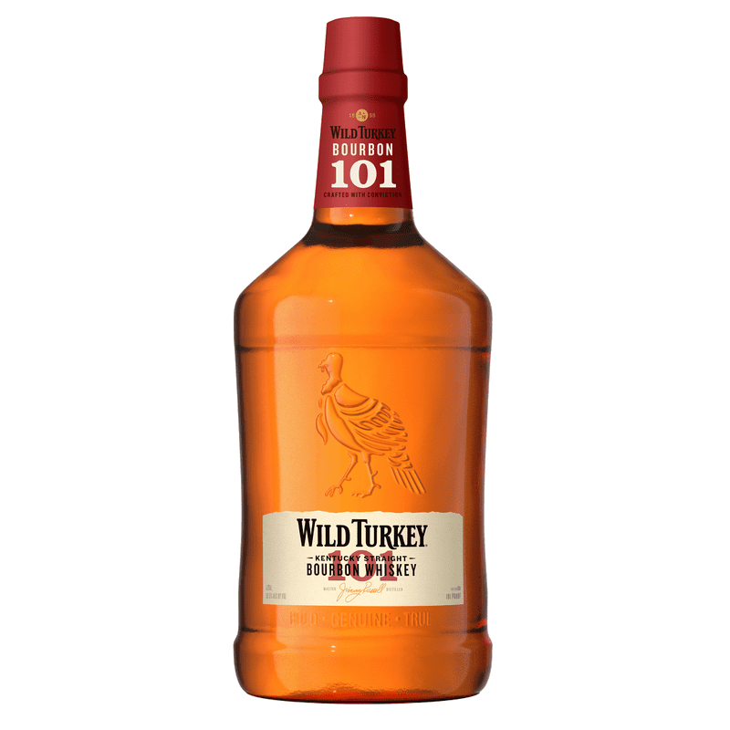 Wild Turkey 101 Kentucky Straight Bourbon Whiskey 1.75L - ForWhiskeyLovers.com
