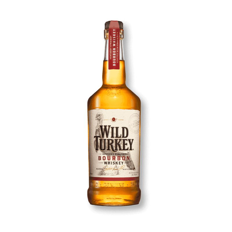 Wild Turkey 81 Proof Kentucky Straight Bourbon Whiskey - ForWhiskeyLovers.com