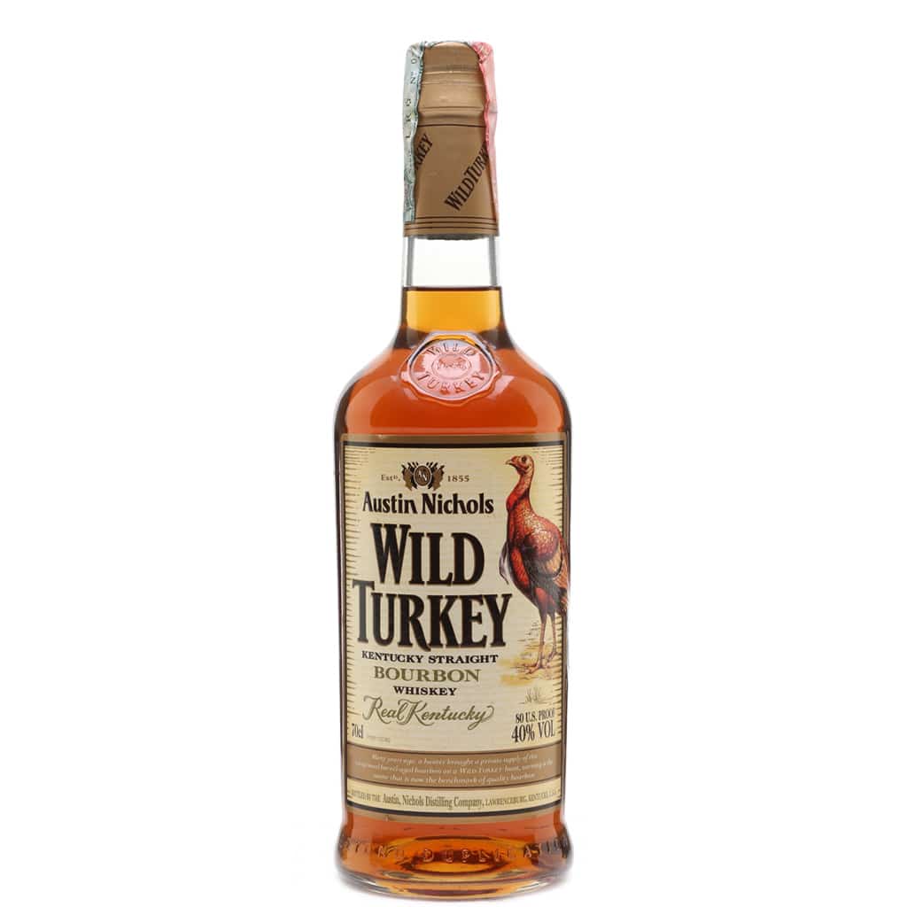 Wild Turkey Bourbon 80 Proof 750ml - ForWhiskeyLovers.com