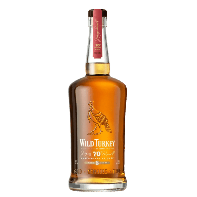 Wild Turkey 'Jimmy Russell's 70th Anniversary 8-Year-Old' Kentucky Straight Bourbon - ForWhiskeyLovers.com