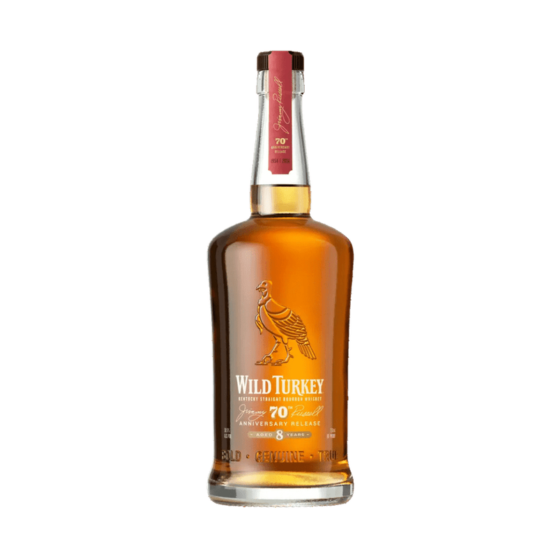 Wild Turkey 'Jimmy Russell's 70th Anniversary 8-Year-Old' Kentucky Straight Bourbon - ForWhiskeyLovers.com