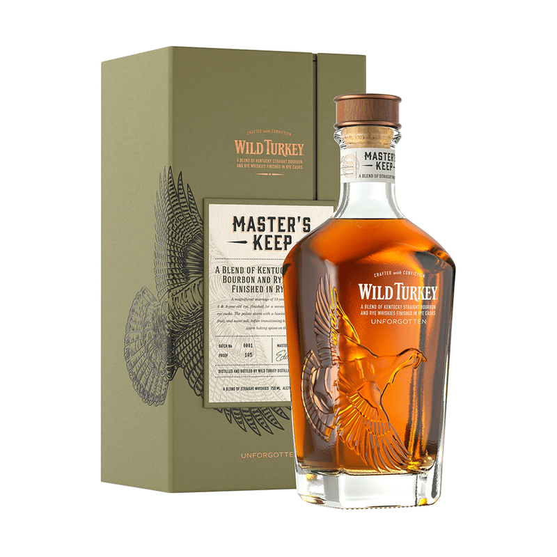 Wild Turkey Master's Keep 'Unforgotten' a Blend of Kentucky Straight Bourbon & Rye Whiskies - ForWhiskeyLovers.com