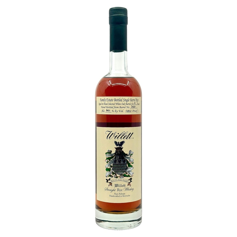 Willett 11 Year Old #2431 Single Barrel Rye 'Rye Here, Rye Now' - ForWhiskeyLovers.com