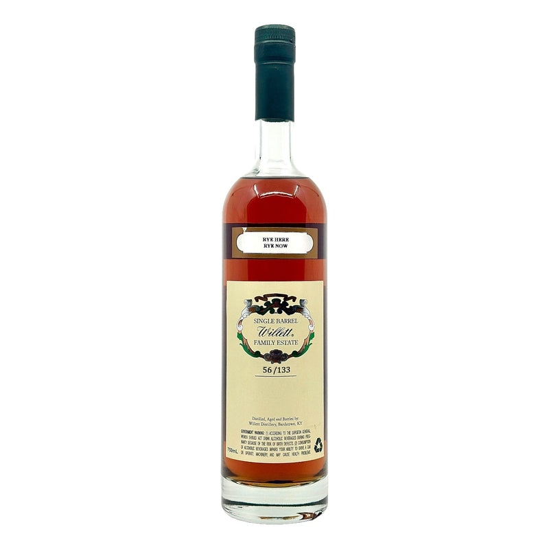 Willett 11 Year Old #2431 Single Barrel Rye 'Rye Here, Rye Now' - ForWhiskeyLovers.com