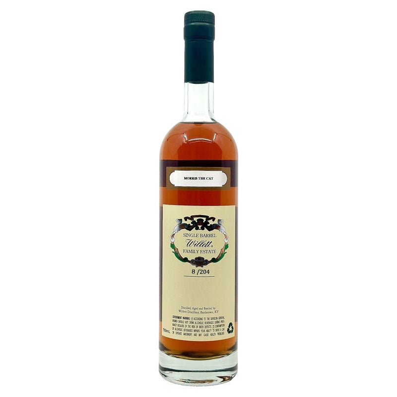 Willett 7 Year Old #2342 Single Barrel Rye 'Morris The Cat' - ForWhiskeyLovers.com