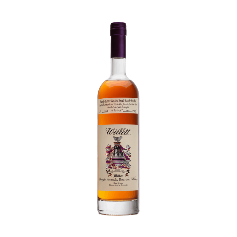 Willett Family Estate 4 Year Old Small Batch Cask Strength Straight Bourbon Whiskey - ForWhiskeyLovers.com
