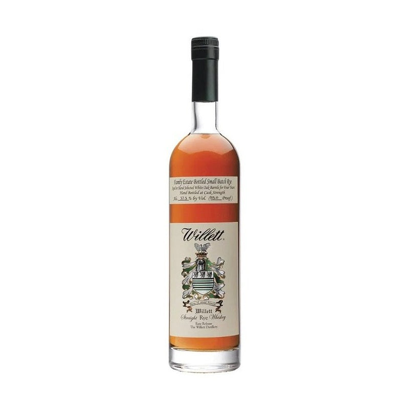Willett Family Estate 4 Year Old Small Batch Straight Rye Whiskey - ForWhiskeyLovers.com