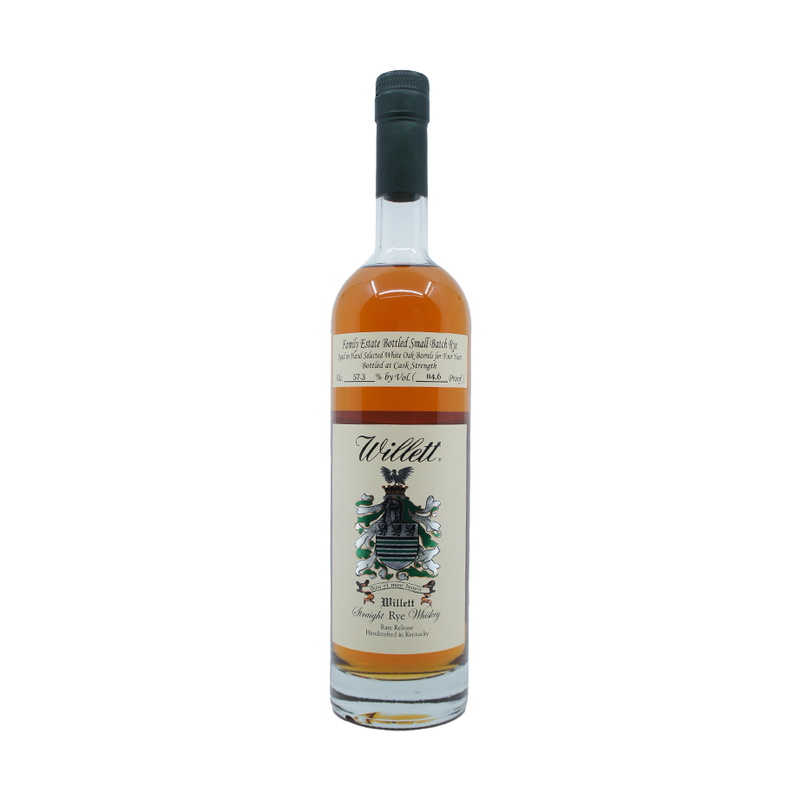 Willett Family Estate 4 Year Old Small Batch Straight Rye Whiskey - ForWhiskeyLovers.com