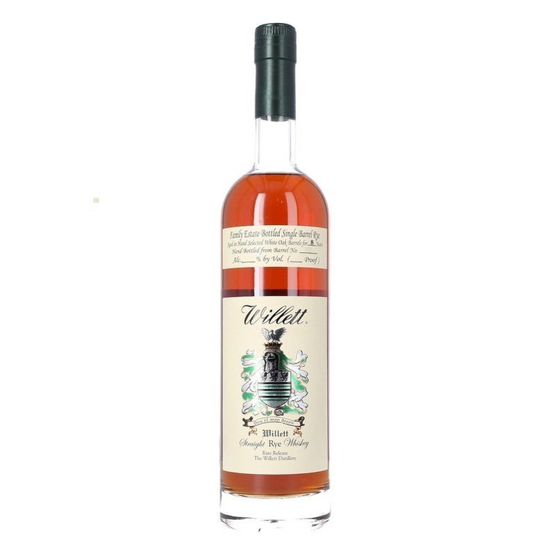 Willett Family Estate 8 Year Old Single Barrel No. 6068 Straight Rye Whiskey - ForWhiskeyLovers.com