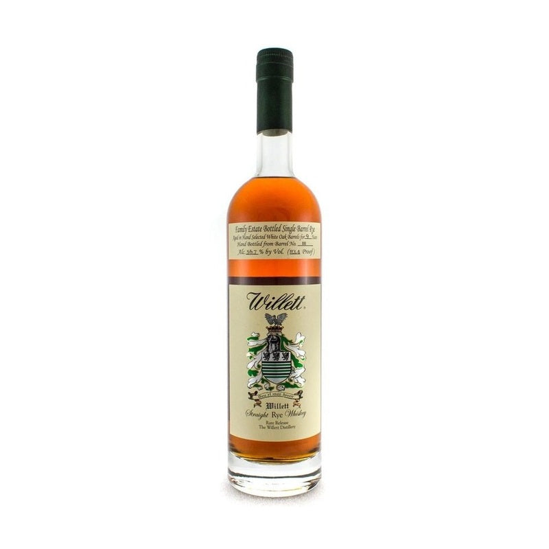 Willett Family Estate 9 Year Old Single Barrel Rye Whiskey - ForWhiskeyLovers.com