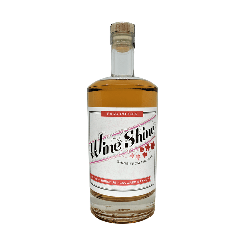 Wine Shine Hibiscus Flavored Brandy - ForWhiskeyLovers.com