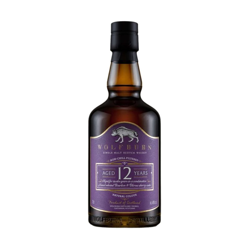 Wolfburn 12 Year Old Single Malt Scotch Whisky 700mL - ForWhiskeyLovers.com