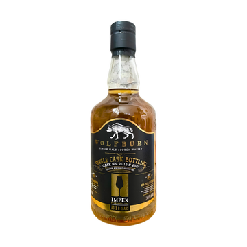 Wolfburn 2015 9 Year Old Single Cask 430 Single Malt Scotch Whisky 700mL - ForWhiskeyLovers.com