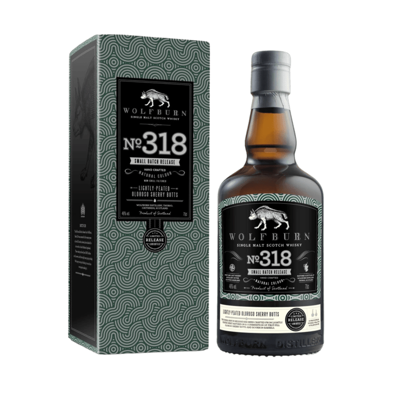Wolfburn Batch #318 Small Batch Release Single Malt Scotch Whisky - ForWhiskeyLovers.com