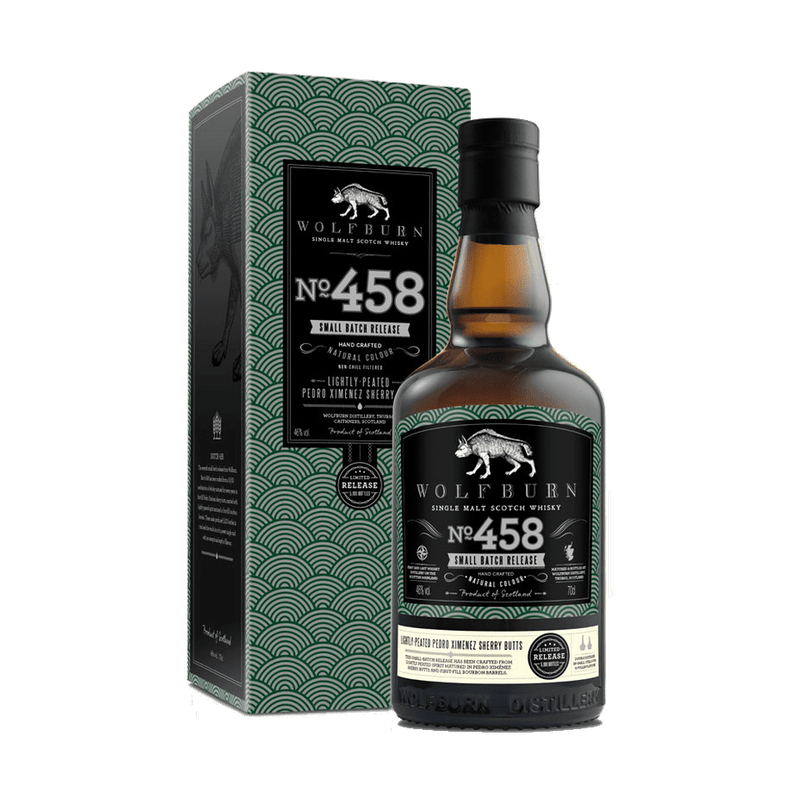 Wolfburn Batch #458 Small Batch Release Single Malt Scotch Whisky - ForWhiskeyLovers.com