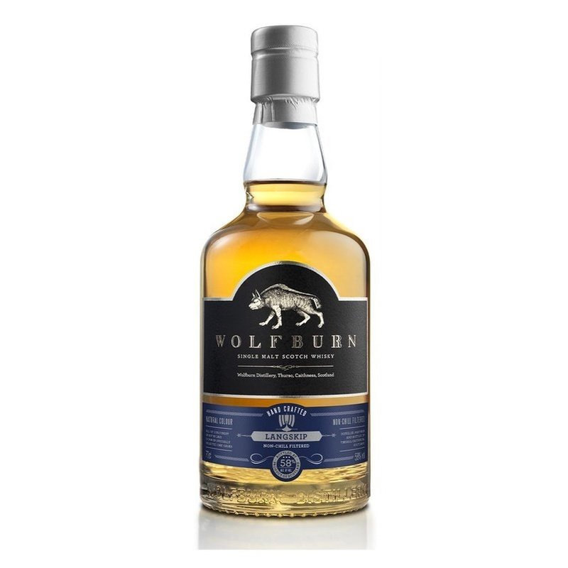 Wolfburn Langskip Single Malt Scotch Whisky - ForWhiskeyLovers.com