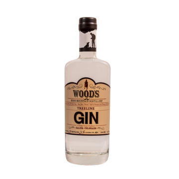 Wood's Barrel Rested Treeline Gin 750mL - ForWhiskeyLovers.com