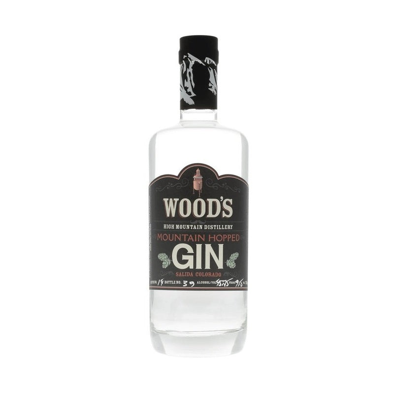 Wood's Mountain Hopped Gin 750mL - ForWhiskeyLovers.com