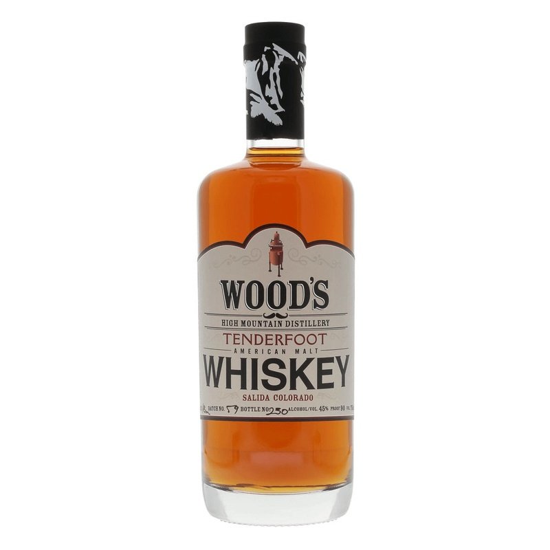 Wood's 'Tenderfoot' American Malt Whiskey Aluminum Bottle - ForWhiskeyLovers.com