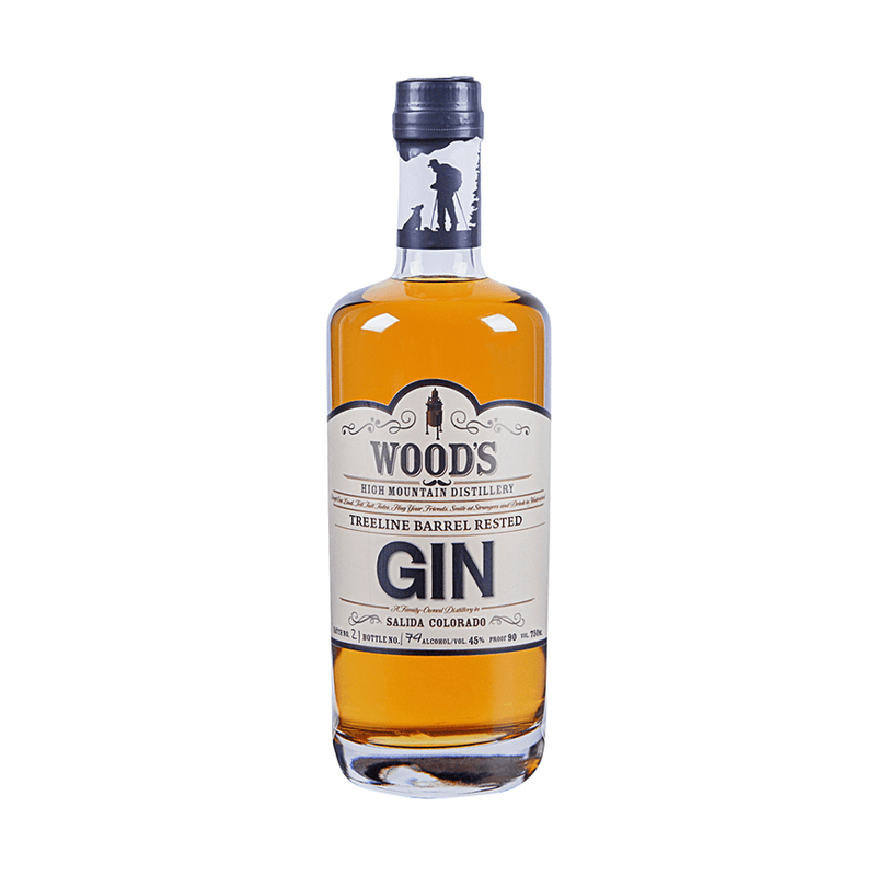 Wood's Treeline Barrel Rested Gin - ForWhiskeyLovers.com