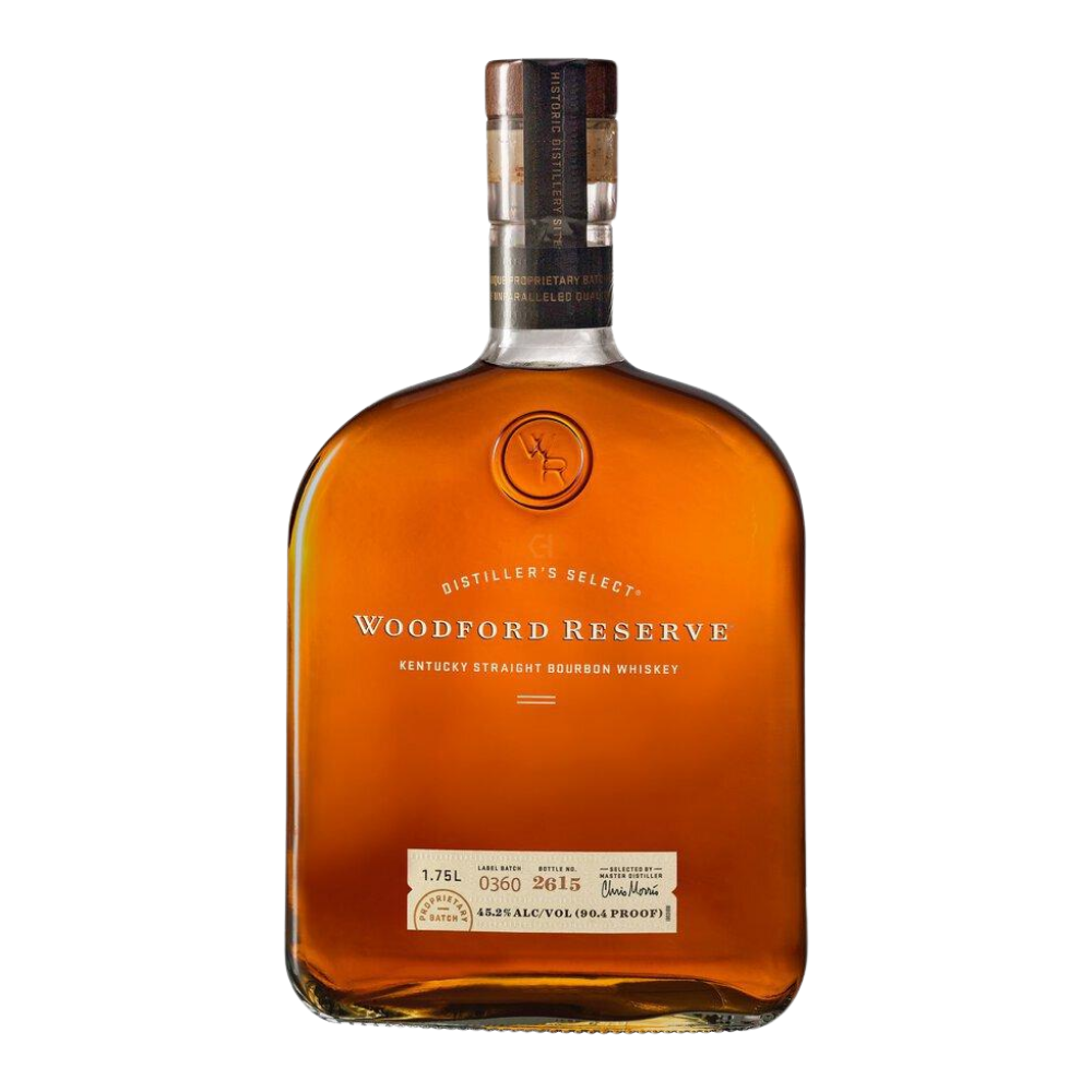 Woodford Reserve Distiller's Select Kentucky Straight Bourbon Whiskey 1.75 L - ForWhiskeyLovers.com