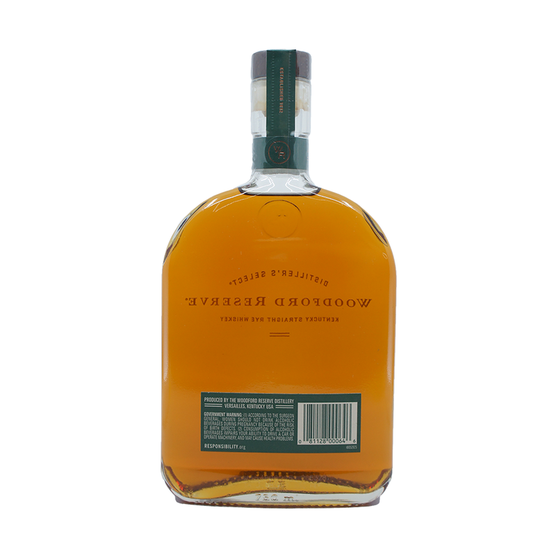 Woodford Reserve Distiller's Select Kentucky Straight Rye Whiskey - ForWhiskeyLovers.com