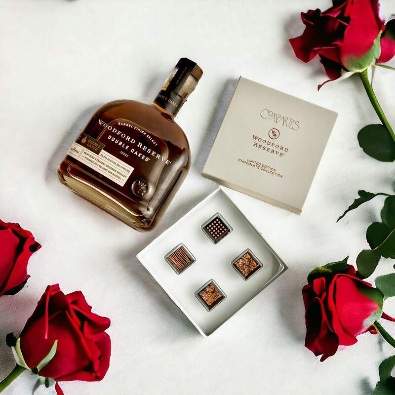 Woodford Reserve Double Oak x Compartes Chocolate Bundle - ForWhiskeyLovers.com